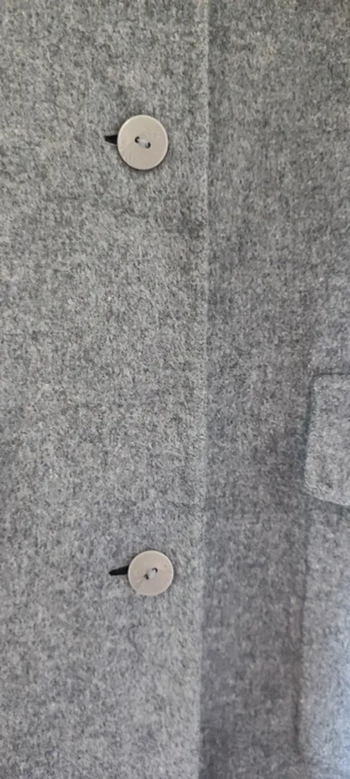 Manteau gris Cyrillus taille 40 - photo numéro 4