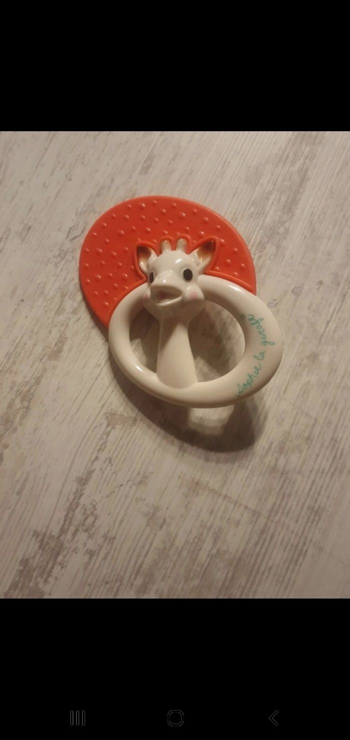 Hochet a dent sophie la girafe