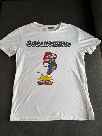 Tee shirt homme taille S super mario