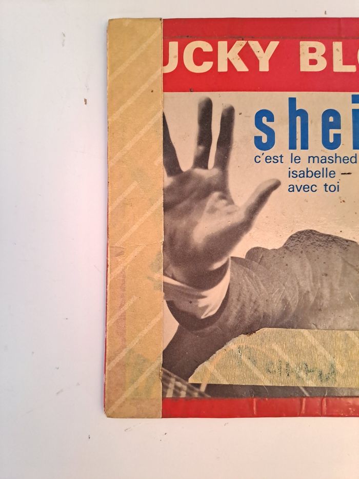 Vinyle super 45T EP Lucky Blondo - Sheila (4 titres) - RARE - État satisfaisant. - photo numéro 3