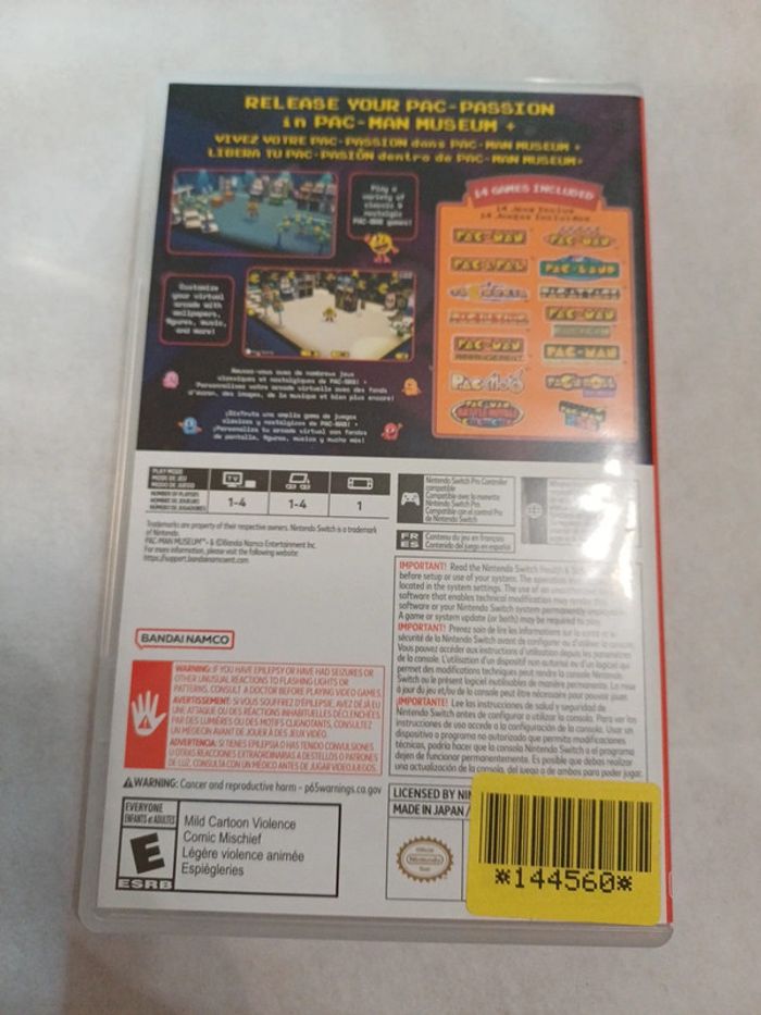Pac-Man Museum Nintendo Switch - photo numéro 3