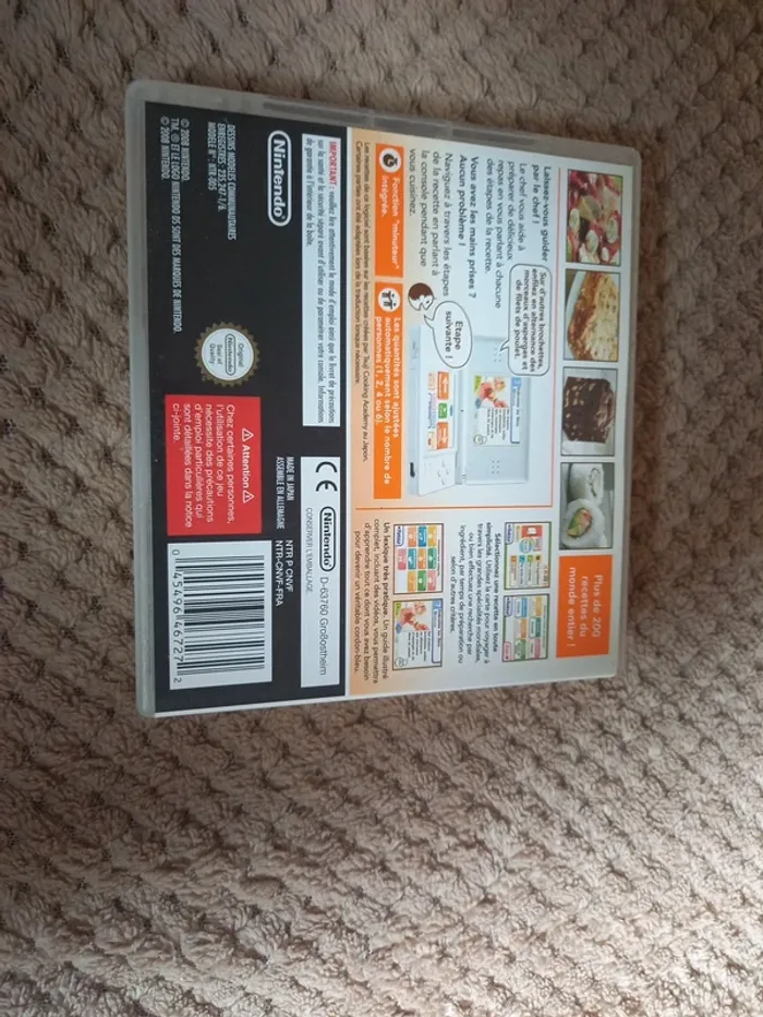 Jeu DS leçons de cuisine - photo numéro 3