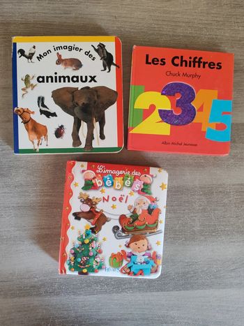 Lot de livres thème imagier