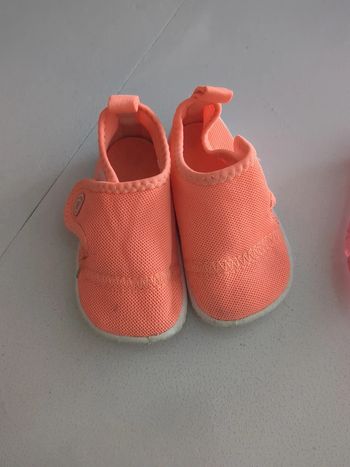 Chaussure en toile idéal pour aller a la plage
