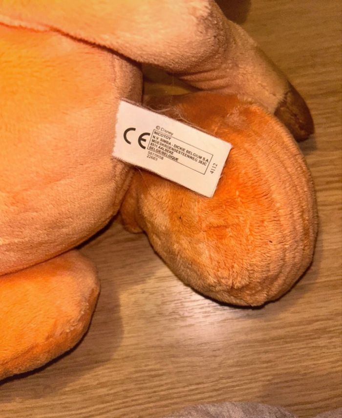 Peluche Disney Tigrou 50 cm - photo numéro 3