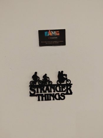 Décoration murale stranger things