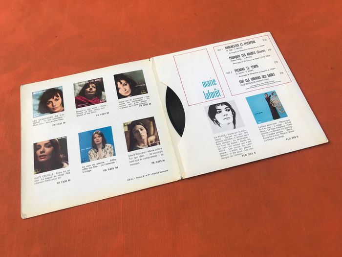 Vinyle 45 tours  Marie Laforêt  Manchester Liverpool (1966) Disque Festival FX 1511 M - photo numéro 3