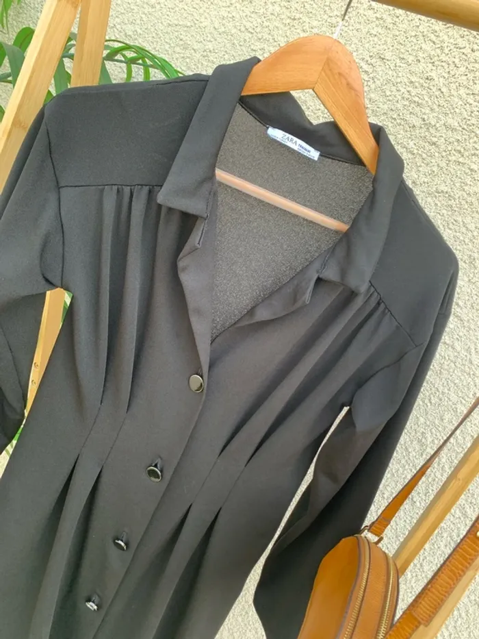 Robe longue Zara noire - photo numéro 2
