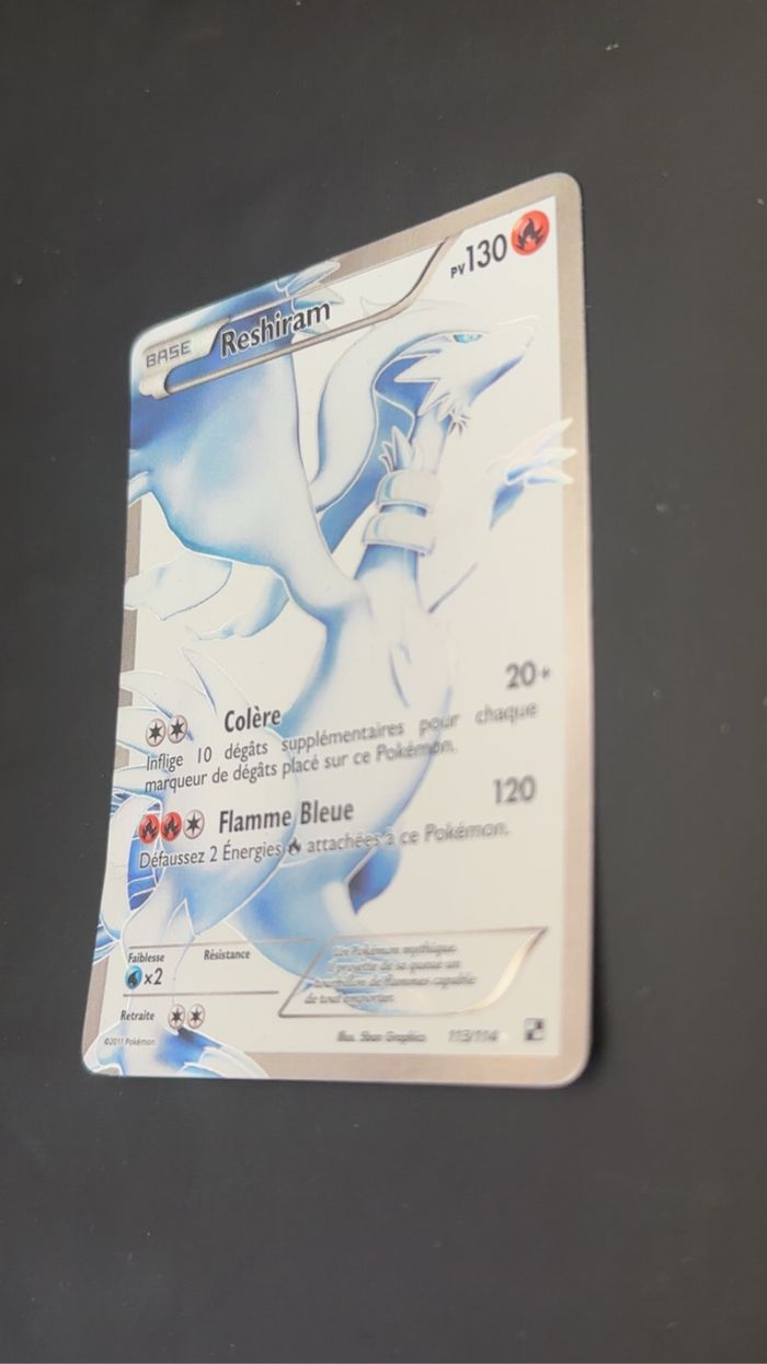 Reshiram 113/114 - photo numéro 3