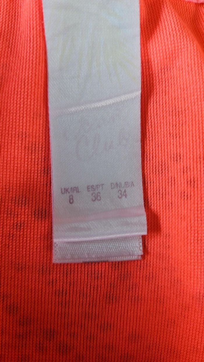 Bikini ado rose fluo en dentelle, sans bretelle, Ocean Club, 70B/34 - photo numéro 6