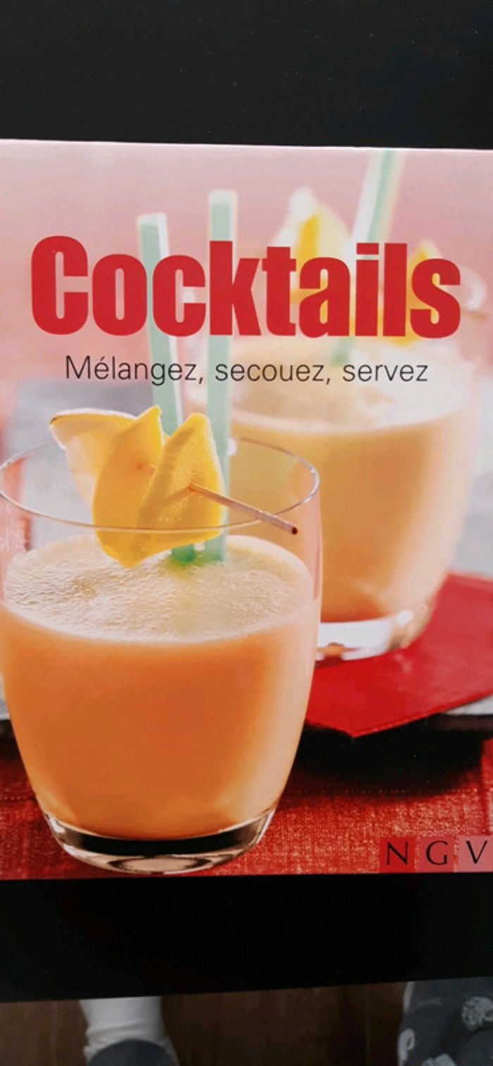 Livre recettes cocktails