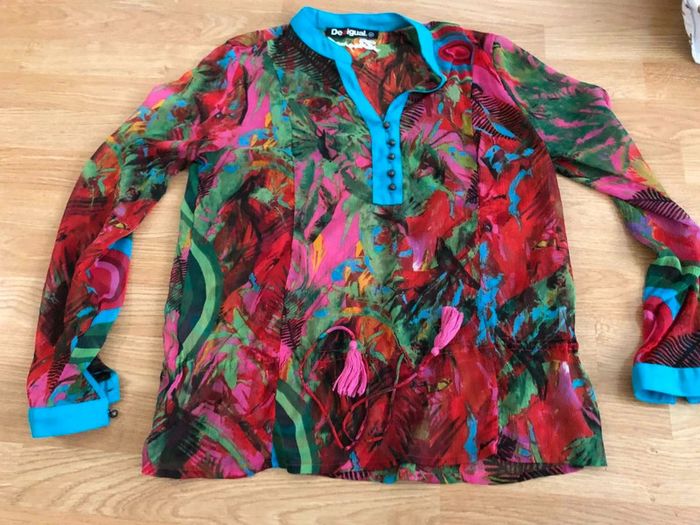 Chemise fleurie vintage