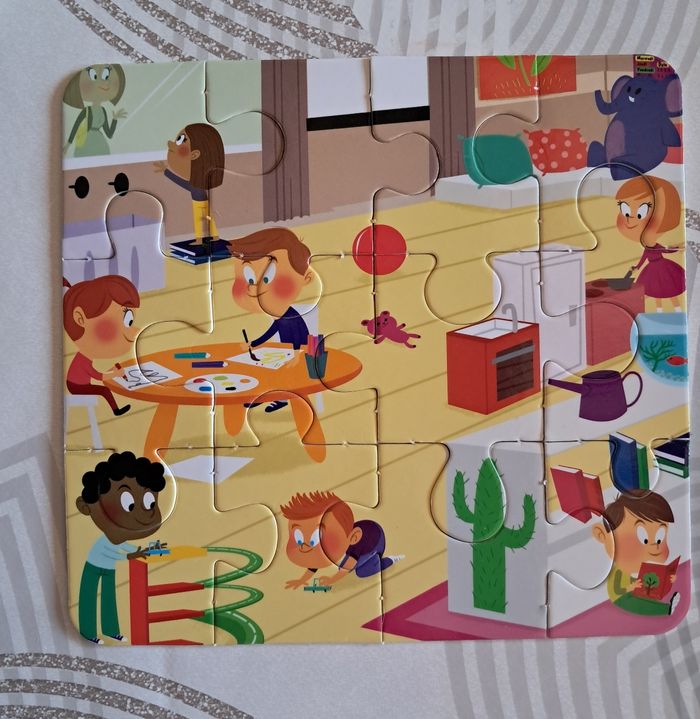 3 livres pour enfant avec puzzle - photo numéro 4