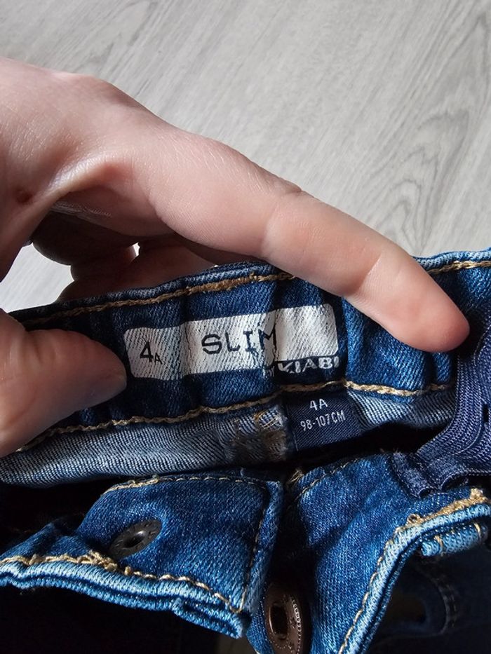 Jeans slim fille 4 ans kiabi - photo numéro 6
