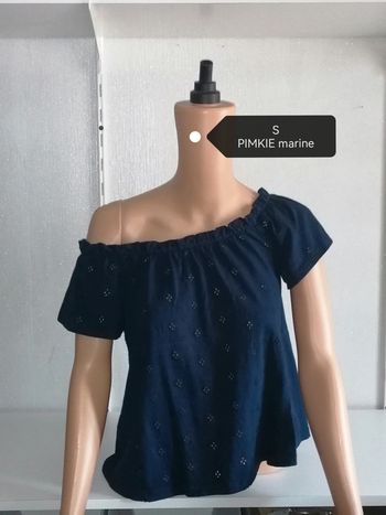 Haut ample marine S pimkie