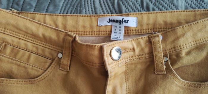 Jeans ocre taille 36 - photo numéro 3