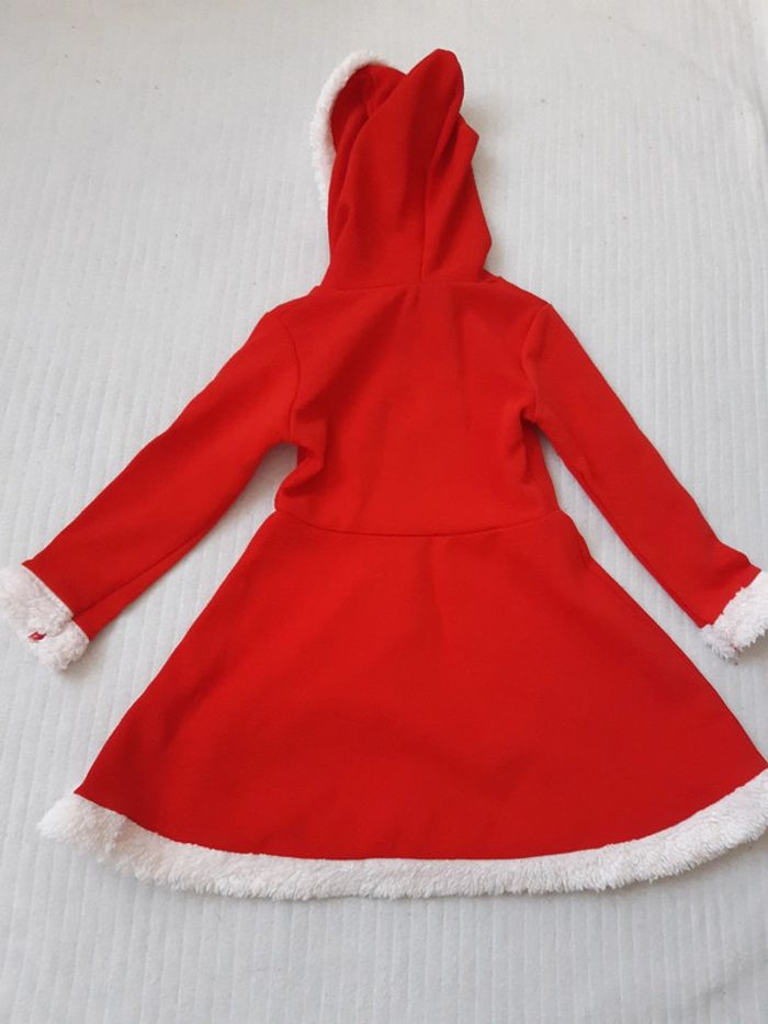 Robe à capuche mère Noël 2 ans - photo numéro 5