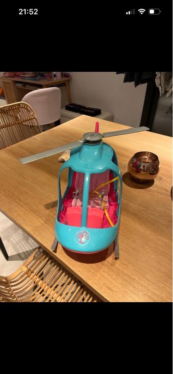 Hélicoptère Barbie 