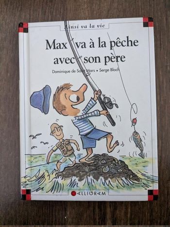 Livre Max va à la pêche avec son père n°63
