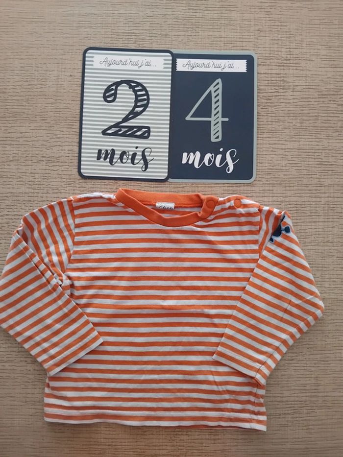 Haut manches longues 24 mois *