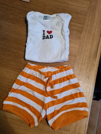 Ensemble body et short