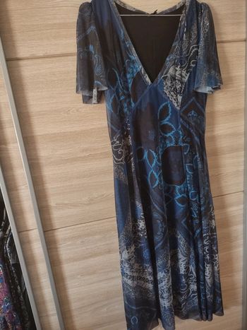 Robe longue manches courtes Desigual