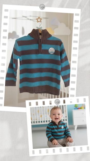 Pull d'hiver Orchestra 23 mois