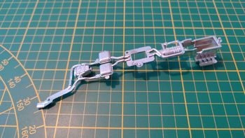 Ligne moteur échappement pièce détachée miniature Bburago Burago Ford Escort RS Cosworth 1/24 1/24e