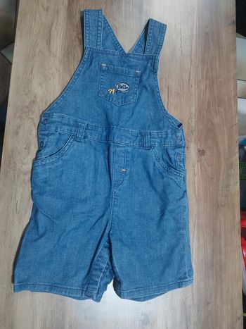 Salopette short 23 mois orchestra