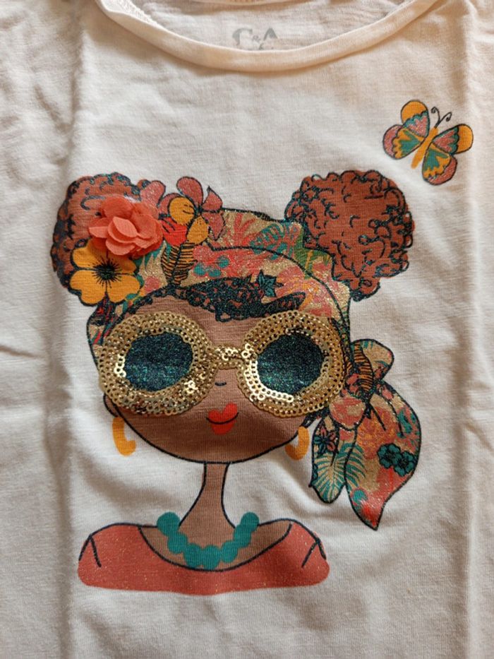 Ensemble 4 ans : short liberty + 2 top - photo numéro 8