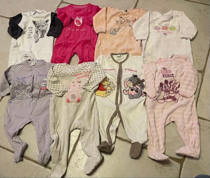 Lot vêtements bébé fille 9 mois sergent Major - photo numéro 2