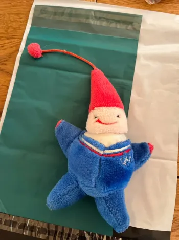 Doudou, mascotte, étoile, J. O. 1992.