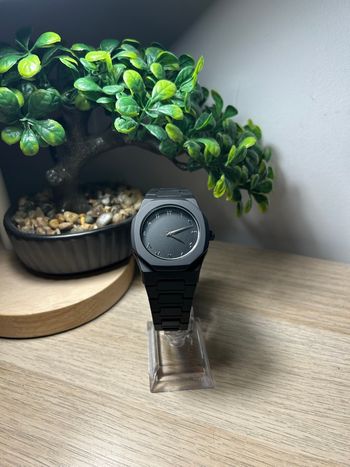 Montre Arabic Dial Noire / Argenté 