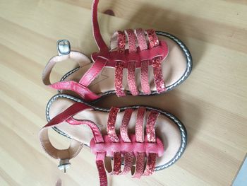Sandales rouges - Taille 26
