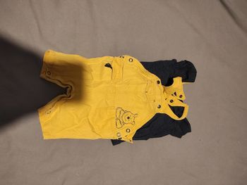 Ensemble salopette short et t shirt