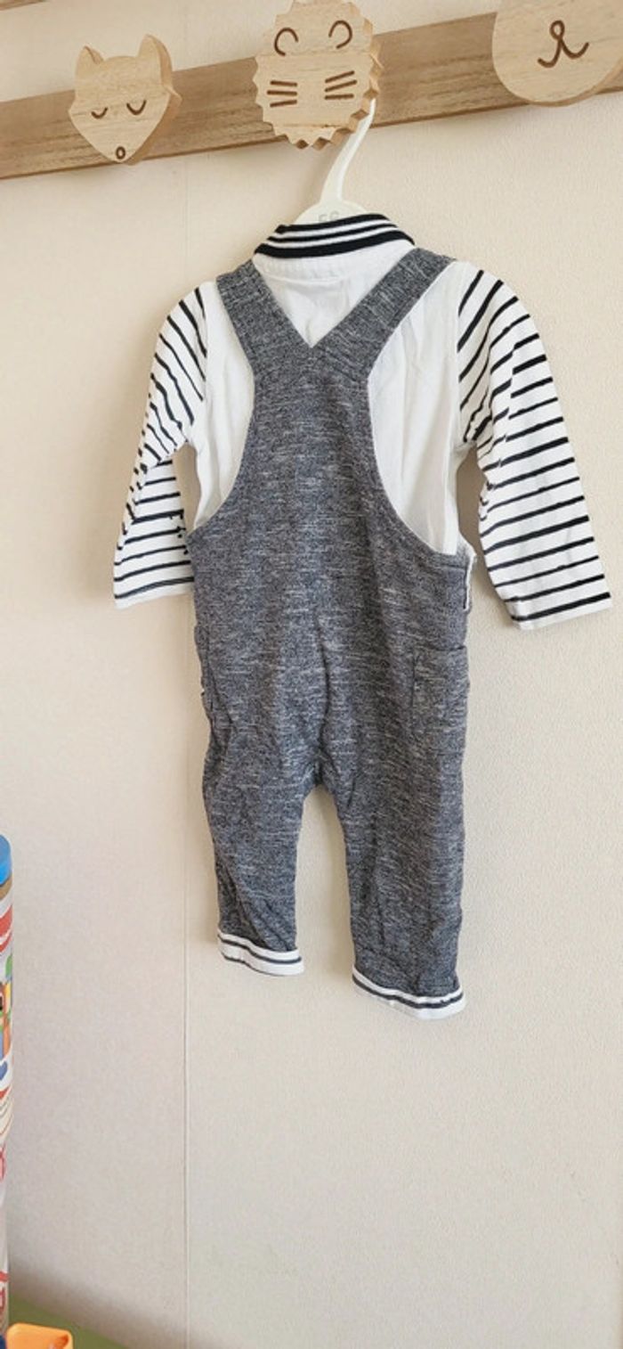 Ensemble salopette polo 6 mois orchestra - photo numéro 6