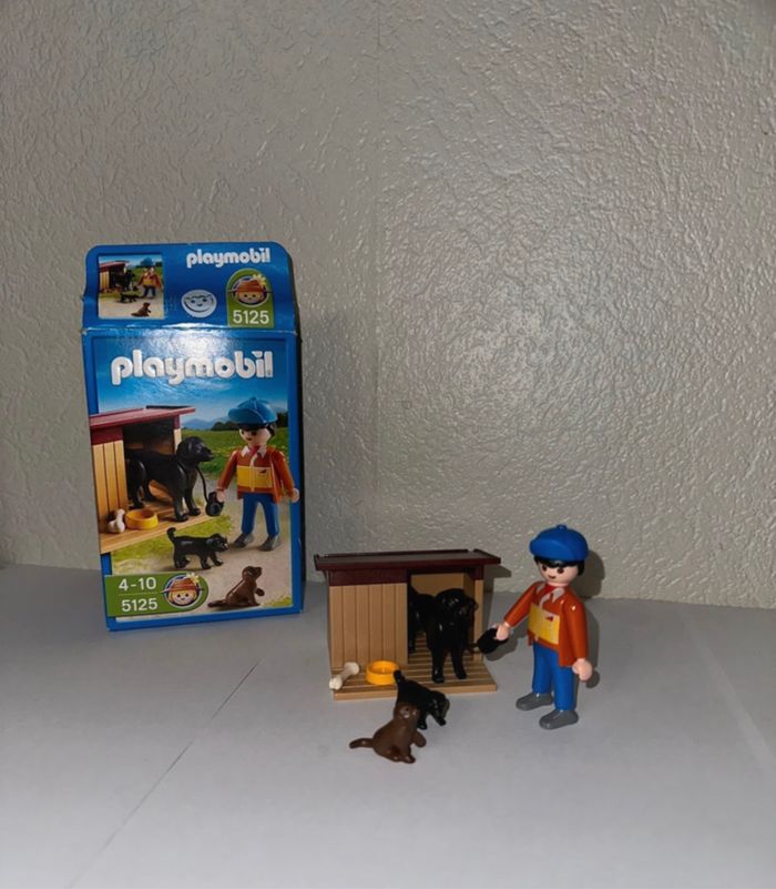 Playmobil - Chien et Fermier
