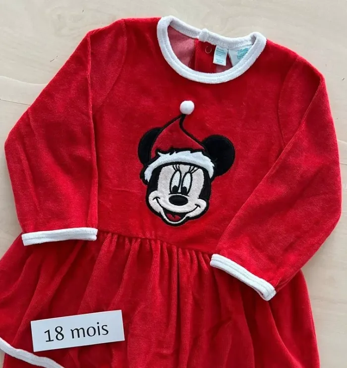 Pyjama fille Minnie 18 mois - photo numéro 2