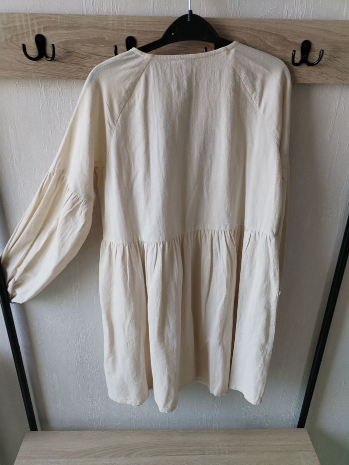 Robe manche longue motif fleuri " verbaudet" Neuf - photo numéro 2