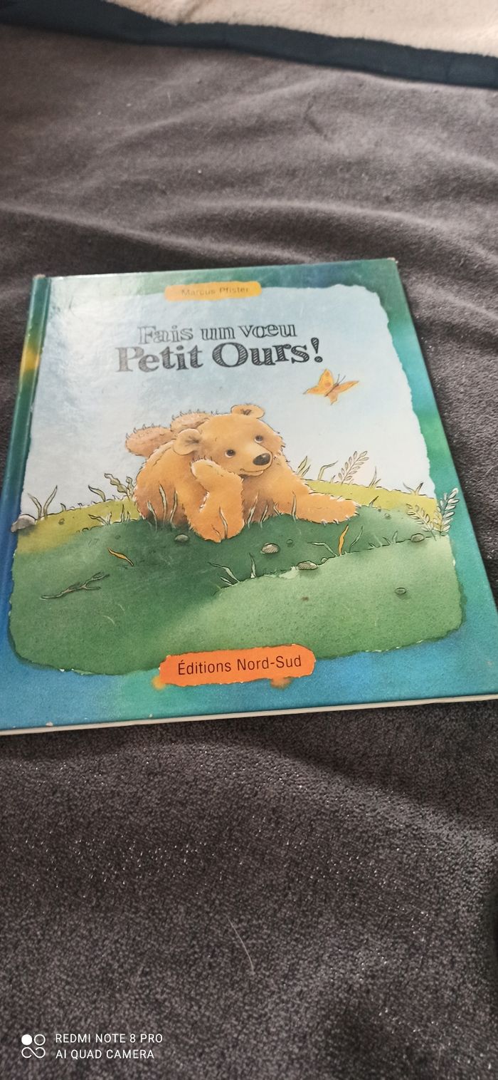 Livre fais un voeu Petit ours