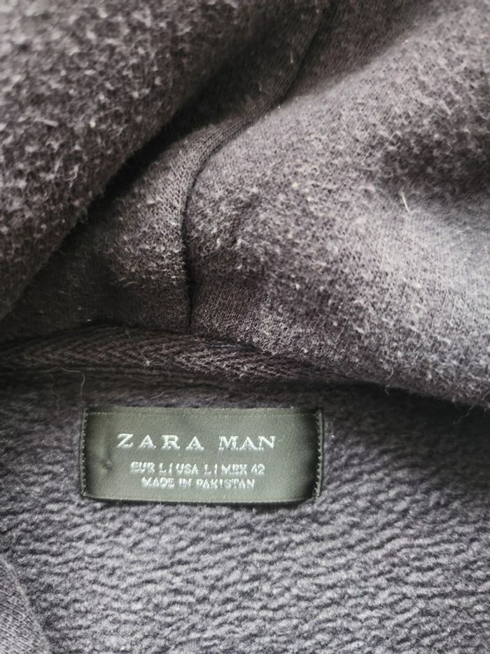 Sweat a capuche noir taille L - photo numéro 2
