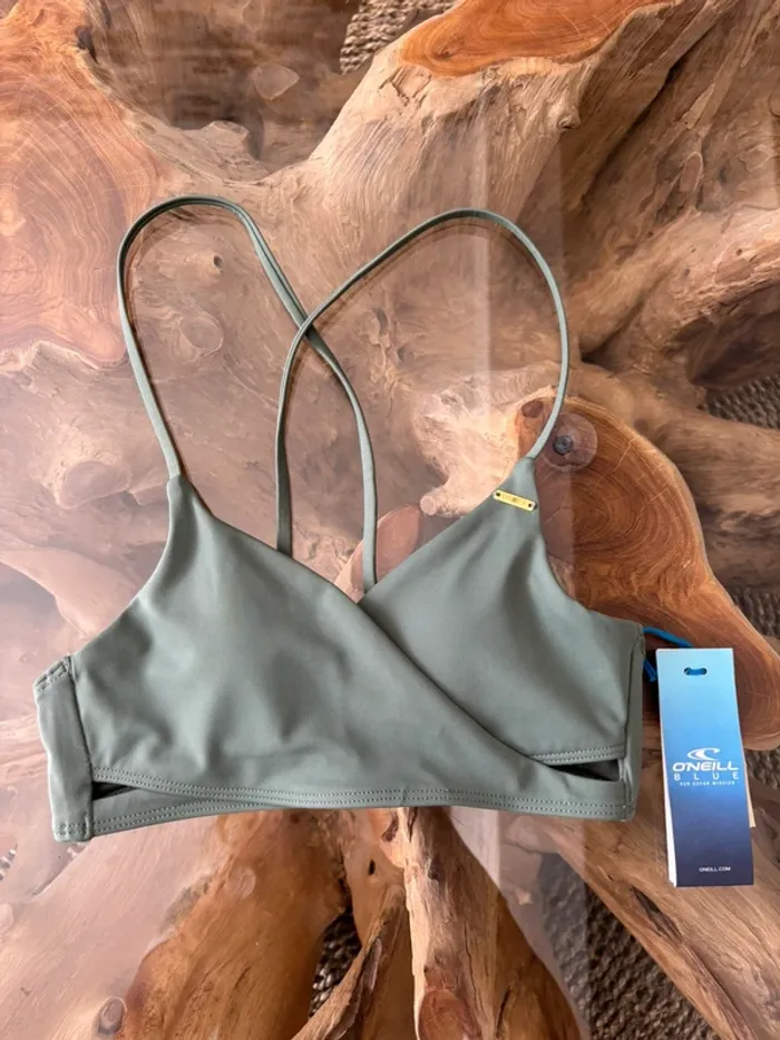 Haut de maillot de bain O'Neill vert kaki