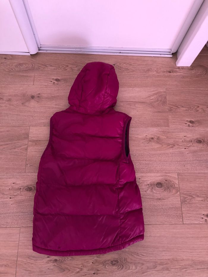 Doudoune sans manche fille couleur rose fushia - photo numéro 2