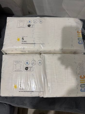 Couche, la marque, en moins taille 5