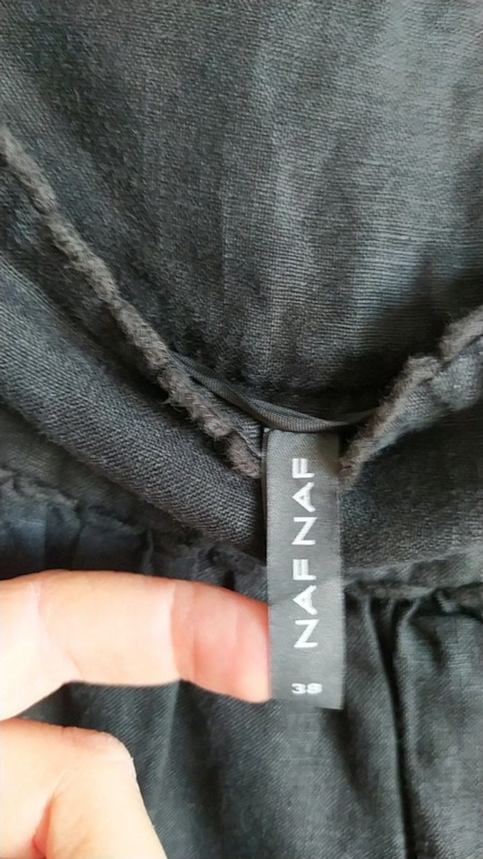 Jupe nafnaf M grise anthracite - photo numéro 3