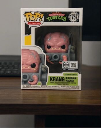 Pop krang in bubble walker