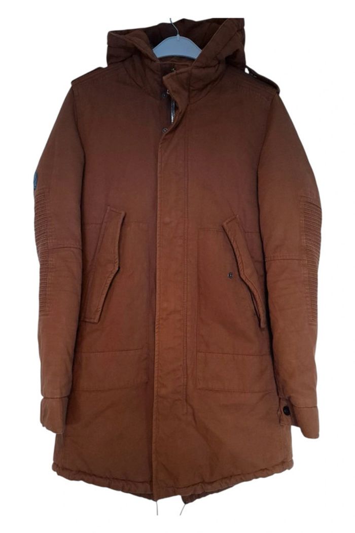 Manteau marron projet X paris taille L - photo numéro 2
