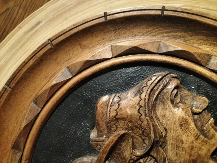 Assiettes murale bois sculpté - photo numéro 9