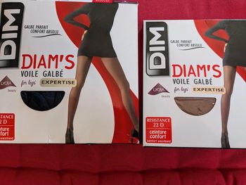 Lot de 2 collants DIM