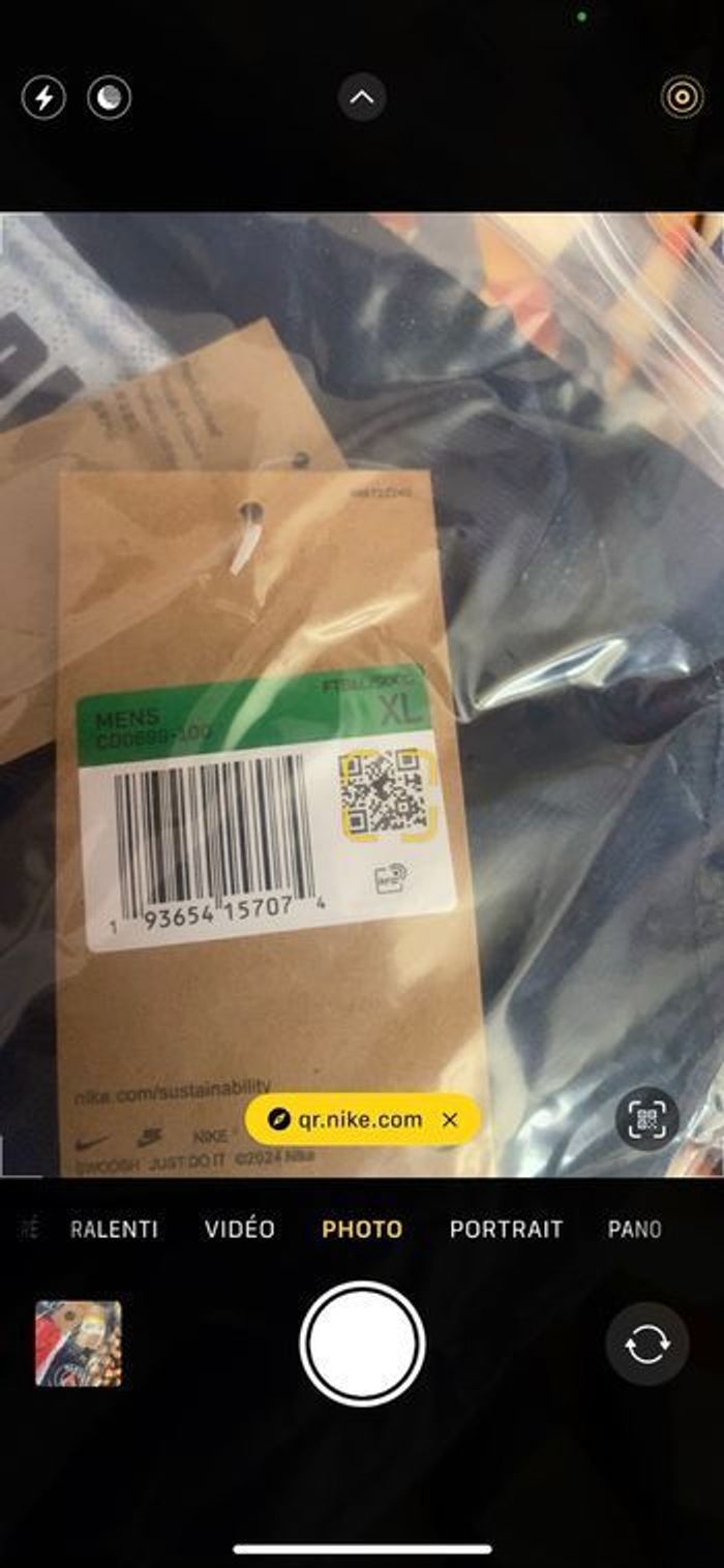 Maillot de foot PSG Étoile officiel collector rare - photo numéro 7